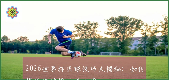 2026世界杯买球技巧大揭秘：如何提高你的投注成功率